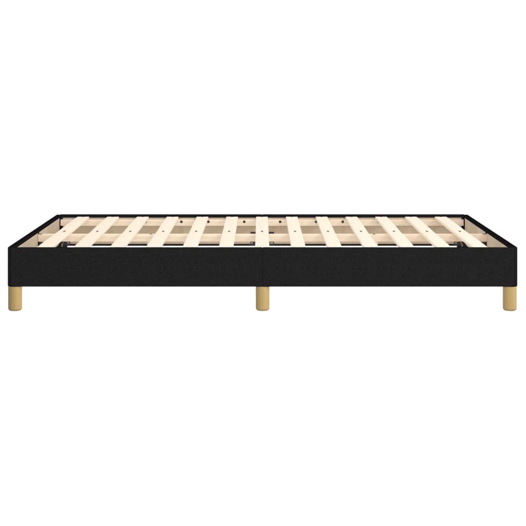 Bedframe Stof Zwart 120 x 190 cm 25 cm