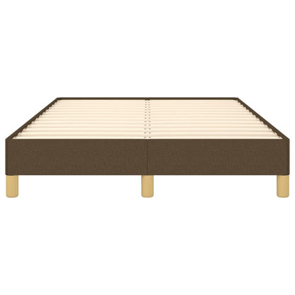 Bedframe Stof Donkerbruin 120 x 190 cm 25 cm