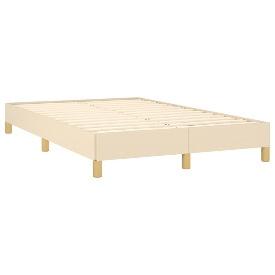 Bedframe Stof Kleurig Crème 120 x 190 cm 25 cm