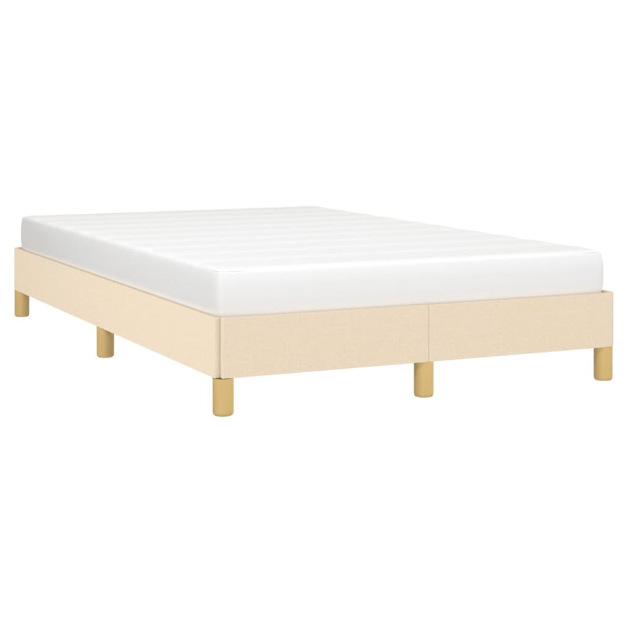 Bedframe Stof Kleurig Crème 120 x 190 cm 25 cm
