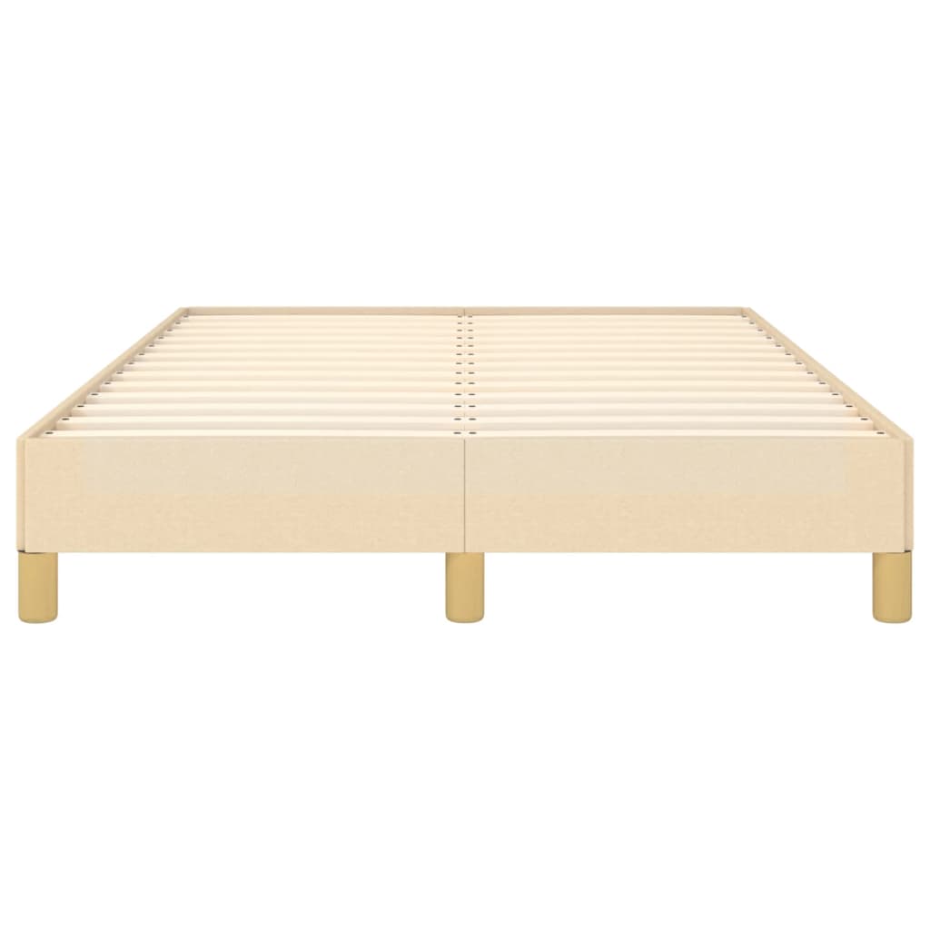Bedframe Stof Kleurig Crème 120 x 190 cm 25 cm