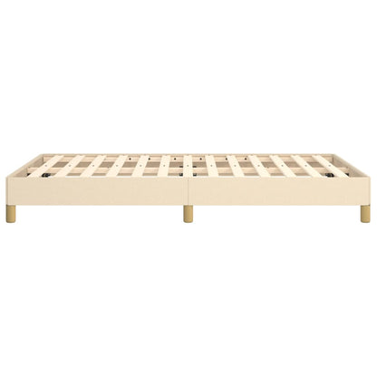 Bedframe Stof Kleurig Crème 120 x 190 cm 25 cm