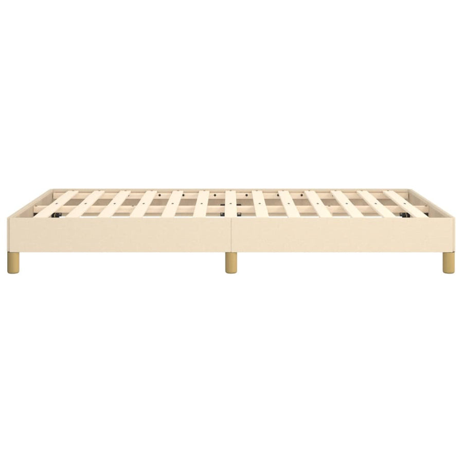 Bedframe Stof Kleurig Crème 120 x 190 cm 25 cm