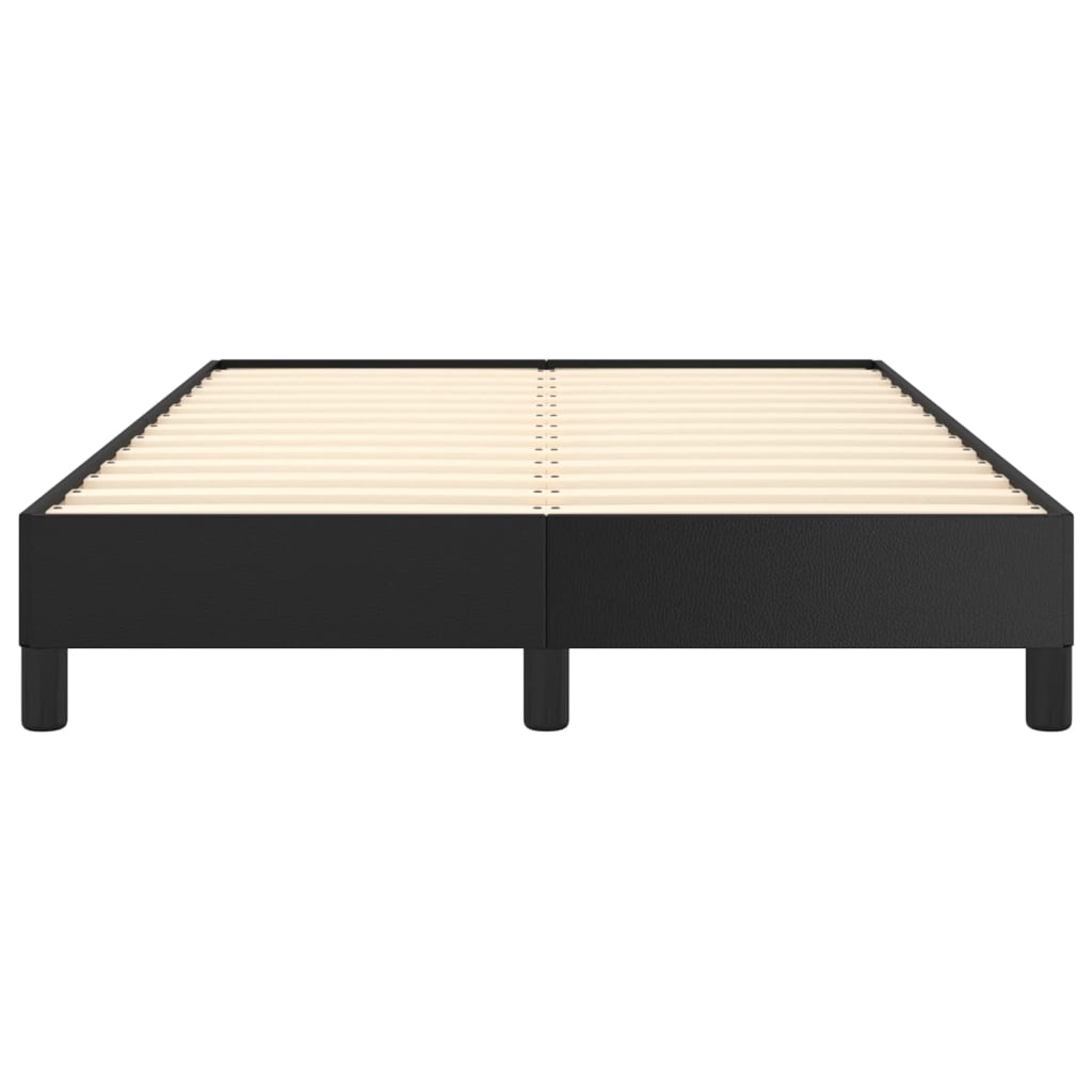 Bedframe Kunstleer Zwart 120 x 190 cm 25 cm