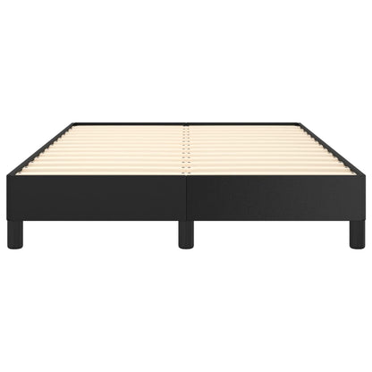 Bedframe Kunstleer Zwart 120 x 190 cm 25 cm