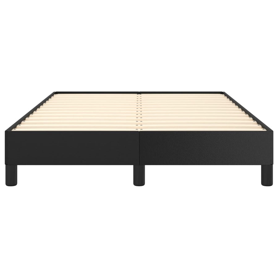 Bedframe Kunstleer Zwart 120 x 190 cm 25 cm