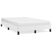 Bedframe 120x190 cm kunstleer wit