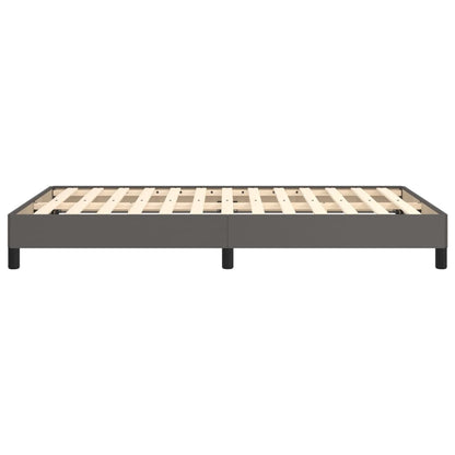 Bedframe Kunstleer Grijs 120 x 190 cm 25 cm