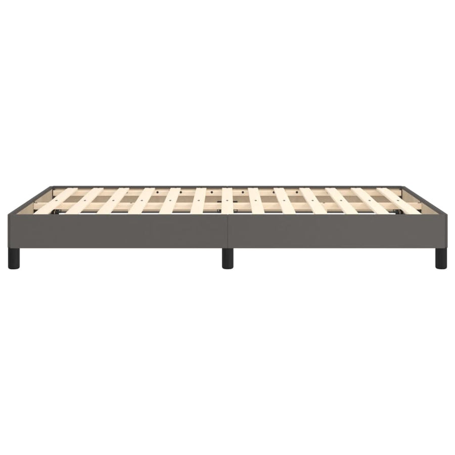 Bedframe Kunstleer Grijs 120 x 190 cm 25 cm
