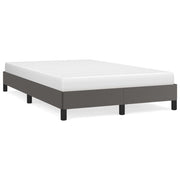 Bedframe 120x190 cm kunstleer grijs