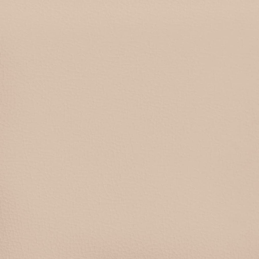 Bedframe Kunstleer Kleurig Cappuccino 120 x 190 cm 25 cm