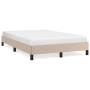 Bedframe 120x190 cm kunstleer cappuccino