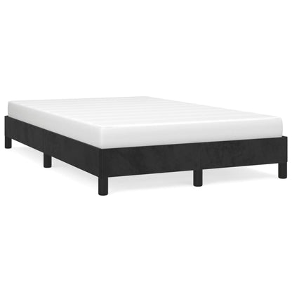 Bedframe Fluweel Zwart 120 x 190 cm 25 cm