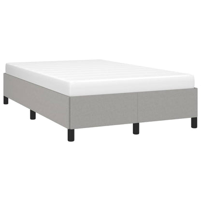 Bedframe Stof Lichtgrijs 120 x 190 cm 33.5 cm