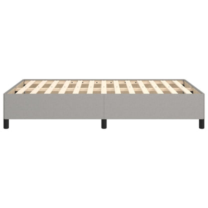 Bedframe Stof Lichtgrijs 120 x 190 cm 33.5 cm