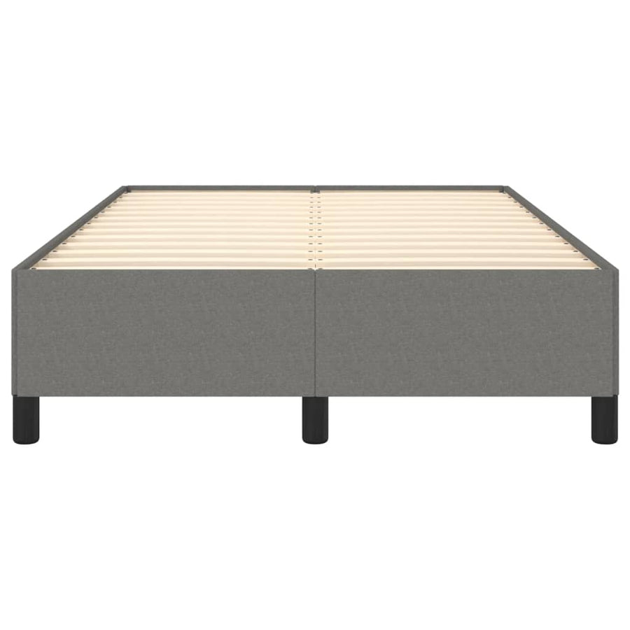 Bedframe Stof Donkergrijs 120 x 190 cm 33.5 cm