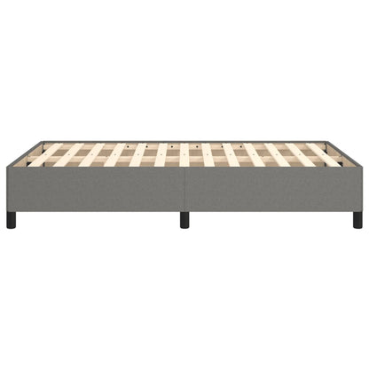 Bedframe Stof Donkergrijs 120 x 190 cm 33.5 cm