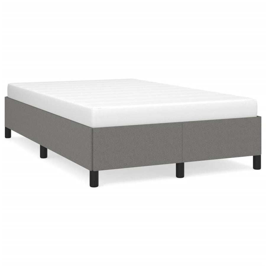 Bedframe Stof Donkergrijs 120 x 190 cm 33.5 cm