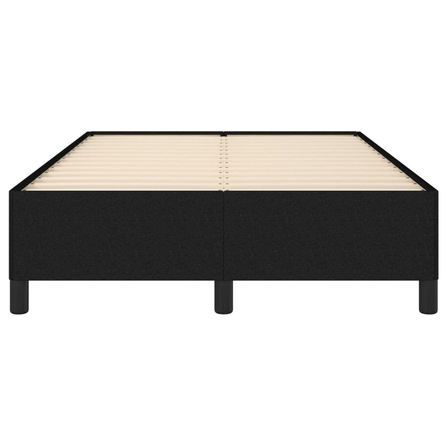 Bedframe Stof Zwart 120 x 190 cm 33.5 cm