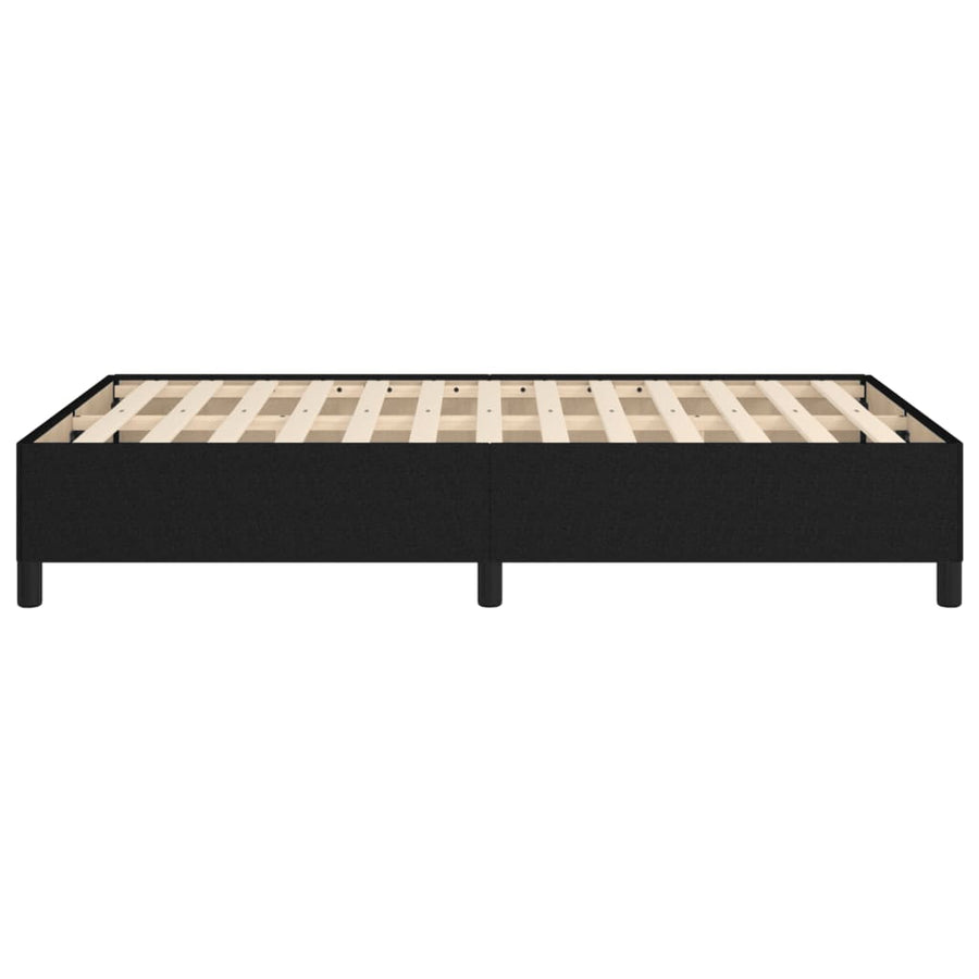 Bedframe Stof Zwart 120 x 190 cm 33.5 cm