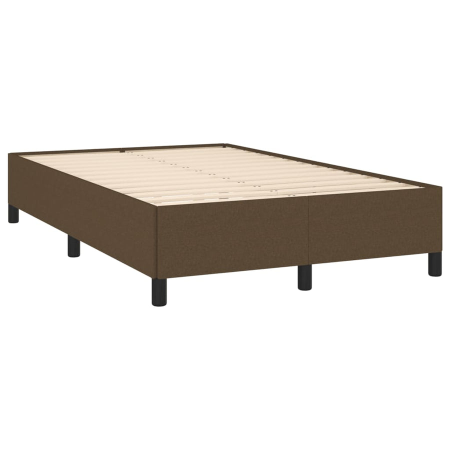 Bedframe Stof Donkerbruin 120 x 190 cm 33.5 cm