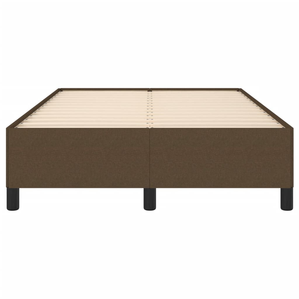 Bedframe Stof Donkerbruin 120 x 190 cm 33.5 cm