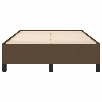 Bedframe Stof Donkerbruin 120 x 190 cm 33.5 cm