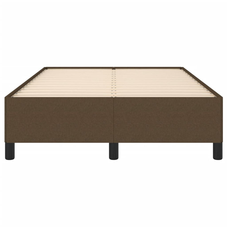 Bedframe Stof Donkerbruin 120 x 190 cm 33.5 cm