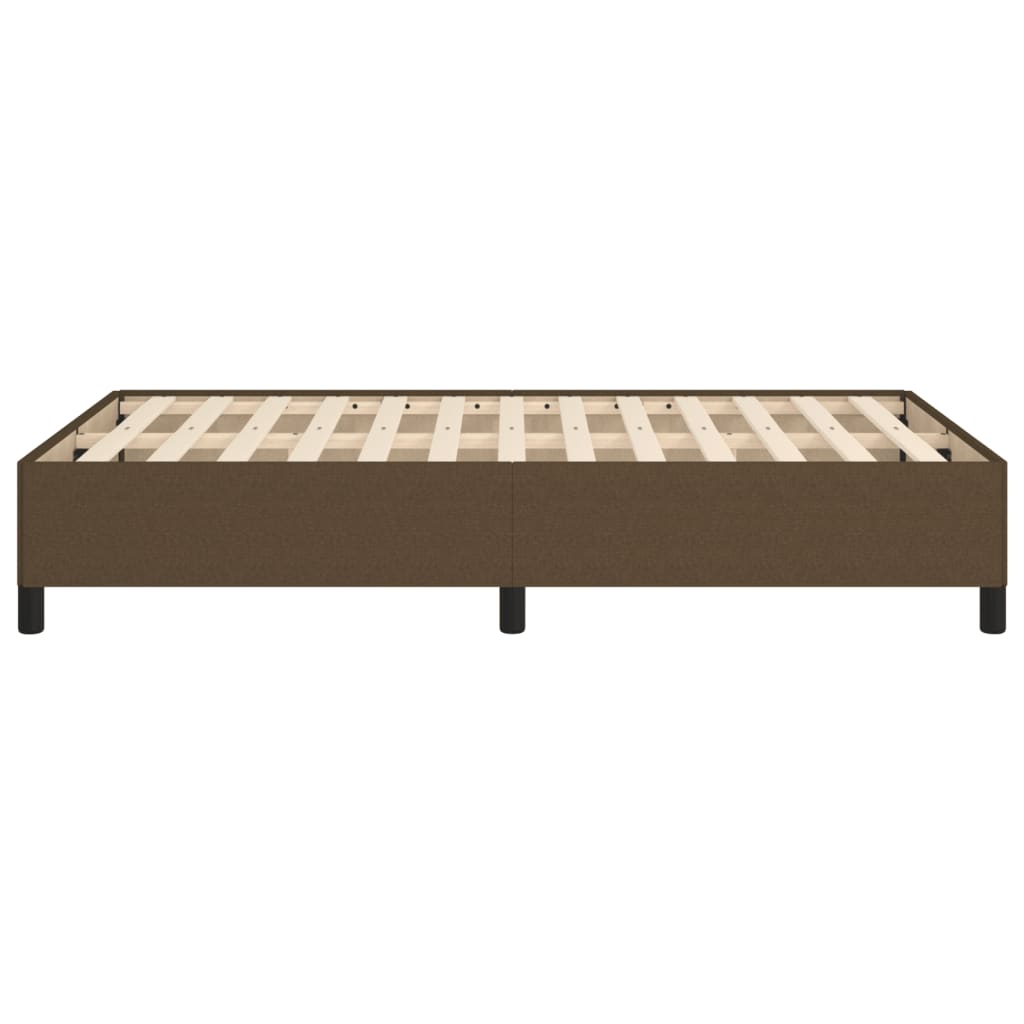 Bedframe Stof Donkerbruin 120 x 190 cm 33.5 cm