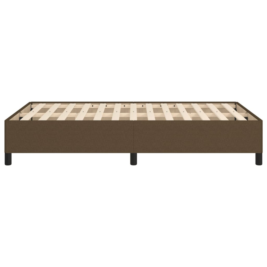 Bedframe Stof Donkerbruin 120 x 190 cm 33.5 cm