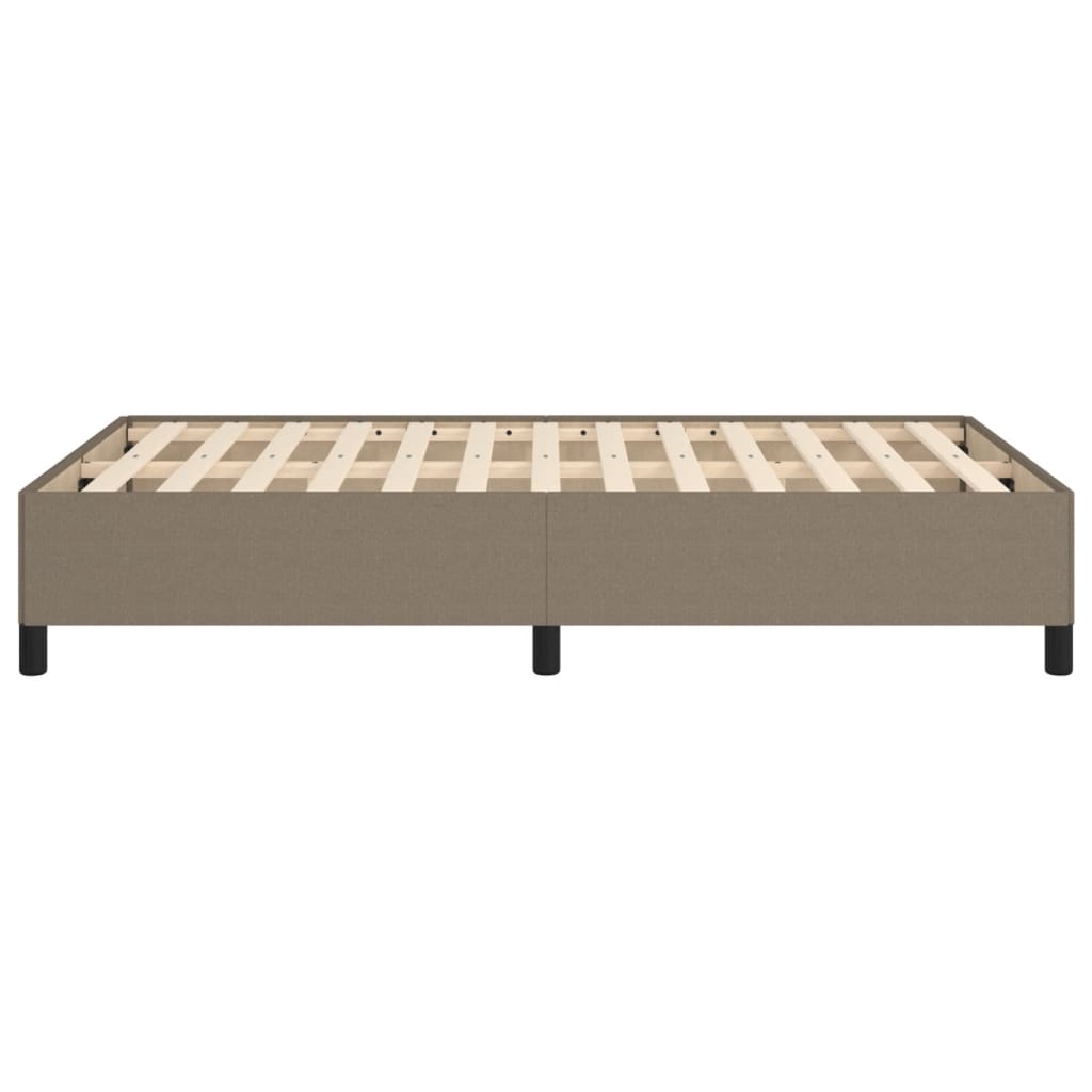 Bedframe Stof Taupe 120 x 190 cm 33.5 cm