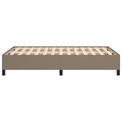 Bedframe Stof Taupe 120 x 190 cm 33.5 cm