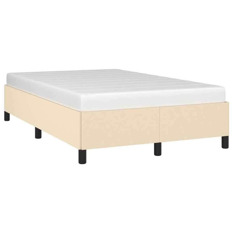 Bedframe Stof Kleurig Crème 120 x 190 cm 33.5 cm