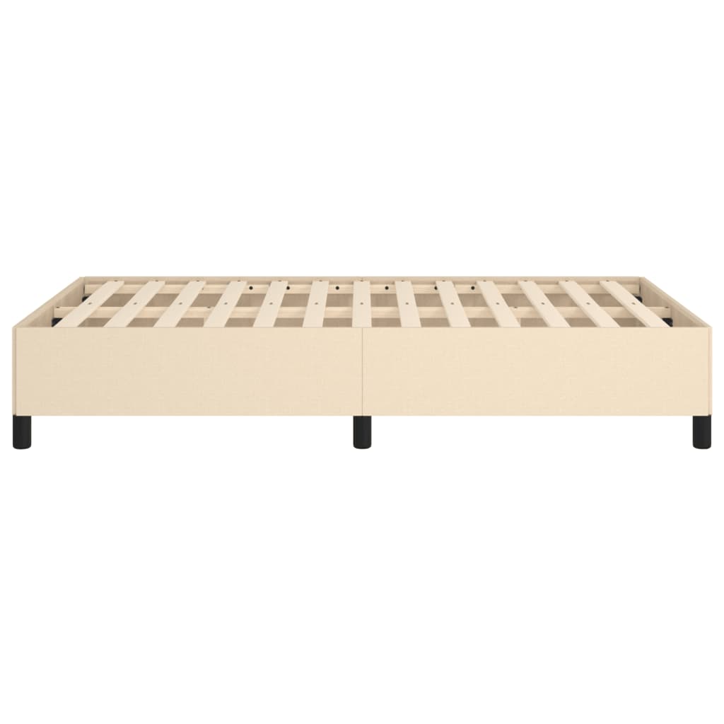Bedframe Stof Kleurig Crème 120 x 190 cm 33.5 cm