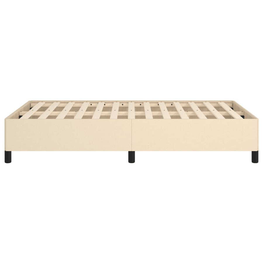 Bedframe Stof Kleurig Crème 120 x 190 cm 33.5 cm