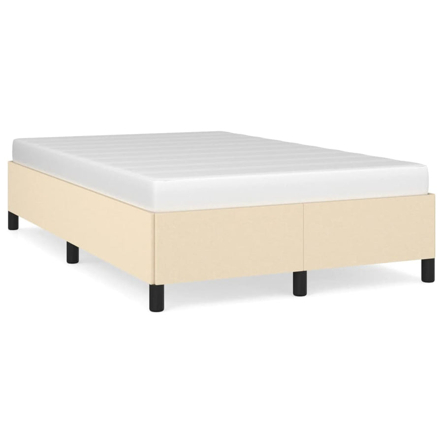 Bedframe Stof Kleurig Crème 120 x 190 cm 33.5 cm