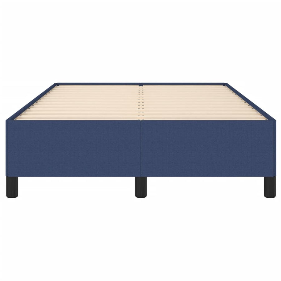 Bedframe Stof Blauw 120 x 190 cm 33.5 cm