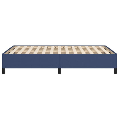 Bedframe Stof Blauw 120 x 190 cm 33.5 cm