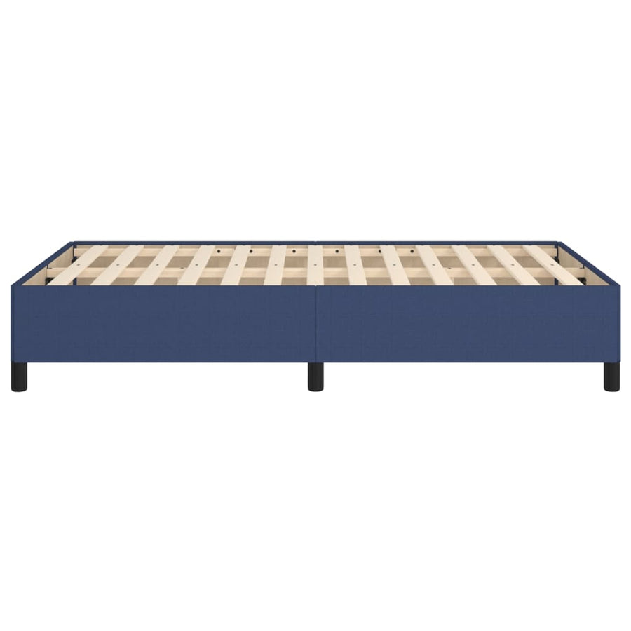 Bedframe Stof Blauw 120 x 190 cm 33.5 cm