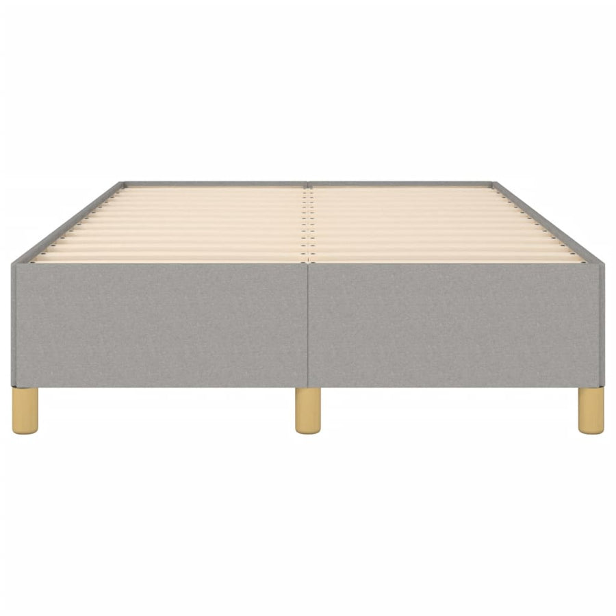 Bedframe Stof Lichtgrijs 120 x 190 cm 33.5 cm
