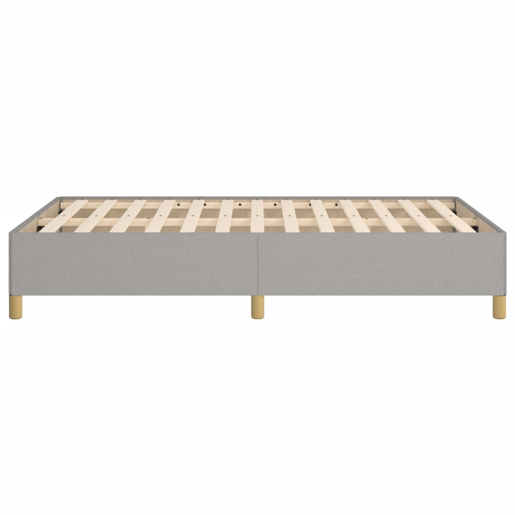 Bedframe Stof Lichtgrijs 120 x 190 cm 33.5 cm