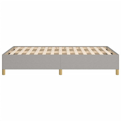Bedframe Stof Lichtgrijs 120 x 190 cm 33.5 cm