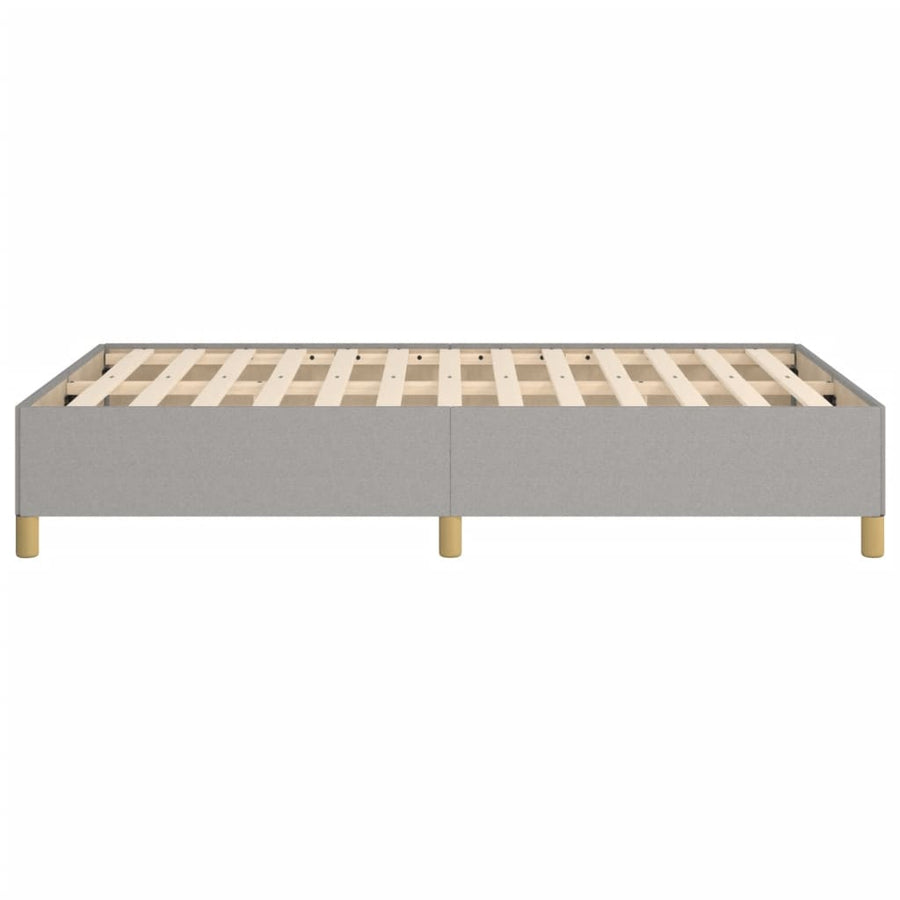 Bedframe Stof Lichtgrijs 120 x 190 cm 33.5 cm
