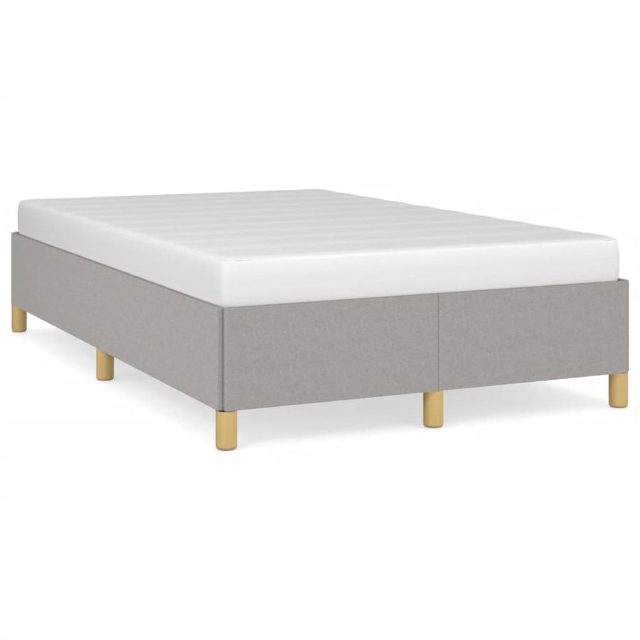 Bedframe Stof Lichtgrijs 120 x 190 cm 33.5 cm