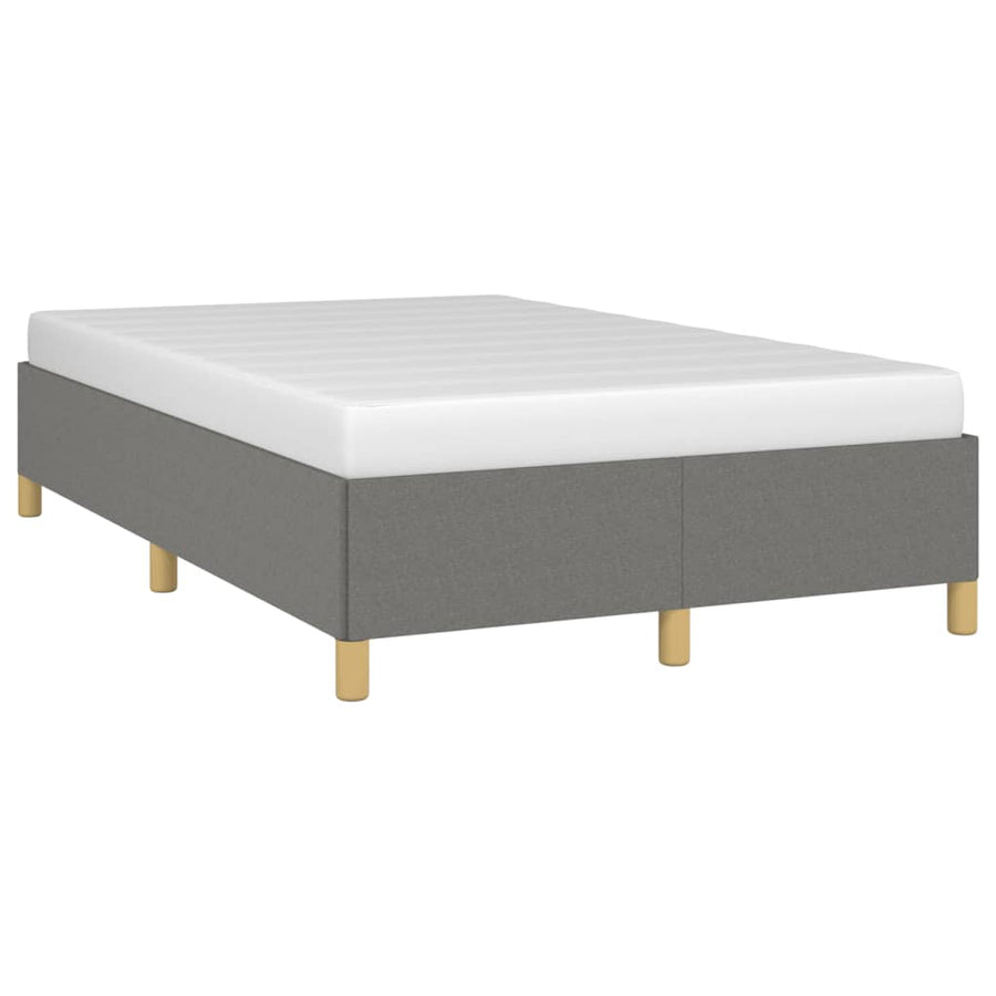 Bedframe Stof Donkergrijs 120 x 190 cm 33.5 cm