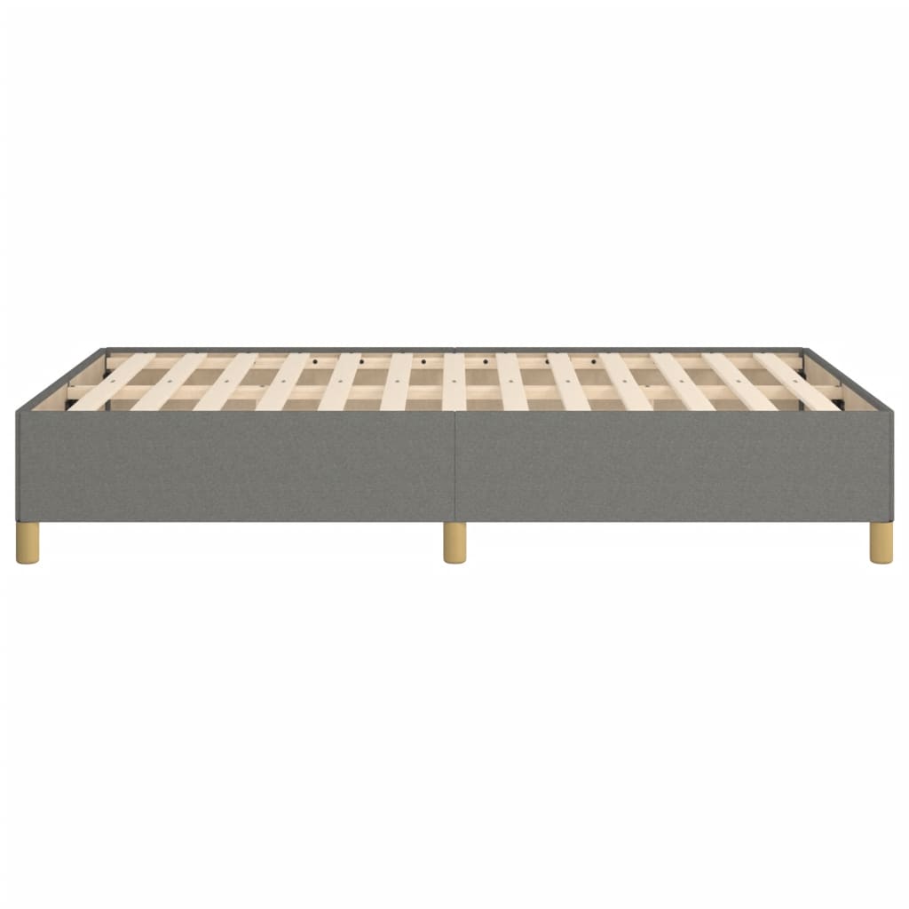 Bedframe Stof Donkergrijs 120 x 190 cm 33.5 cm