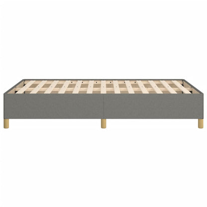 Bedframe Stof Donkergrijs 120 x 190 cm 33.5 cm