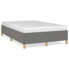 Bedframe 120x190 cm stof donkergrijs