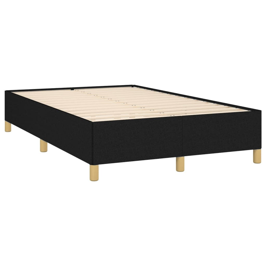 Bedframe Stof Zwart 120 x 190 cm 33.5 cm