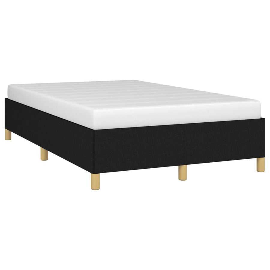 Bedframe Stof Zwart 120 x 190 cm 33.5 cm